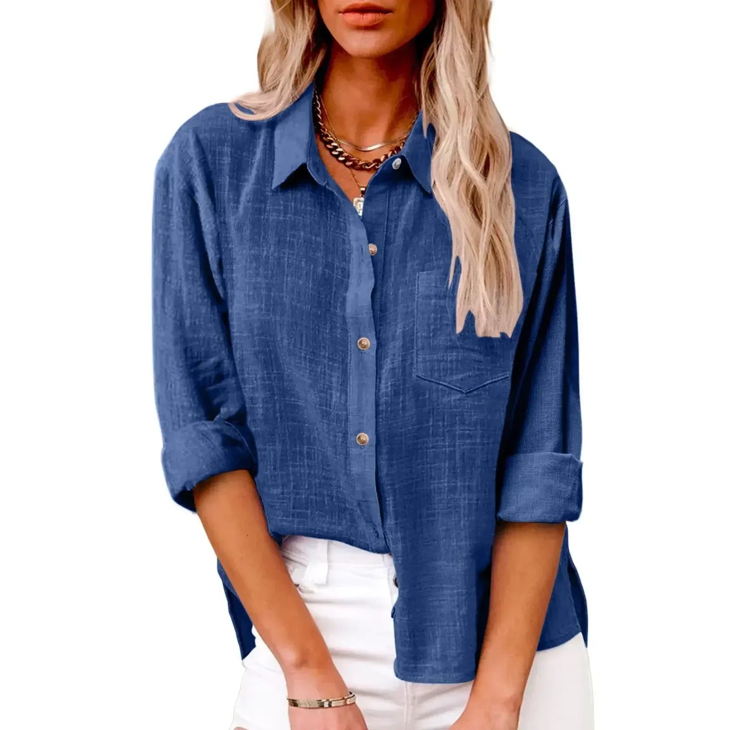 Ladies Classic Cotton Blend Shirt