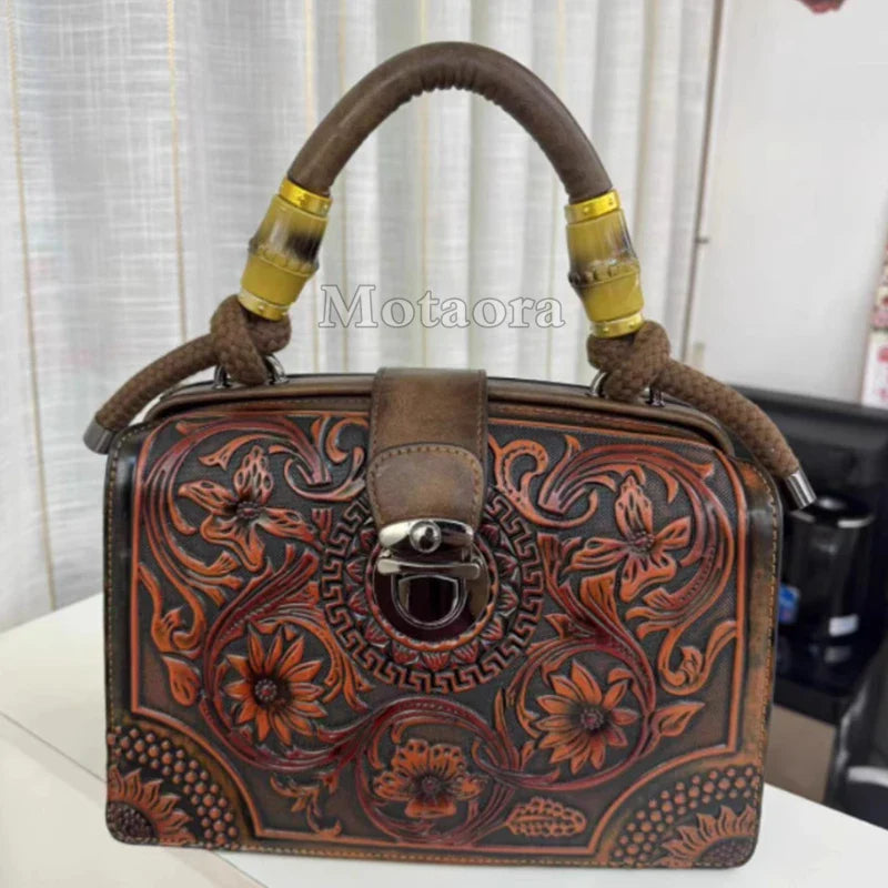 Classic Faux Leather Crossbody Bag for Women