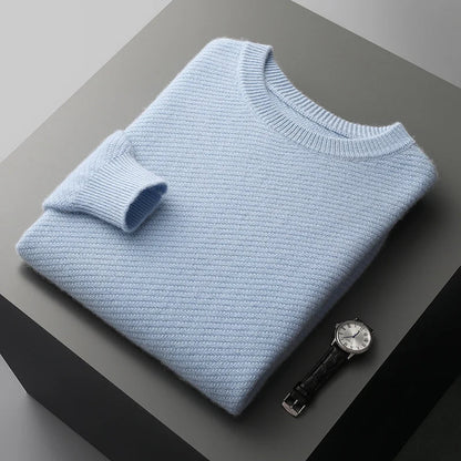 Classic Fit Men's Crew Neck Jumper