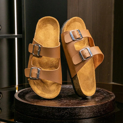 Comfortable Women's Cork Flip Flop Sandals