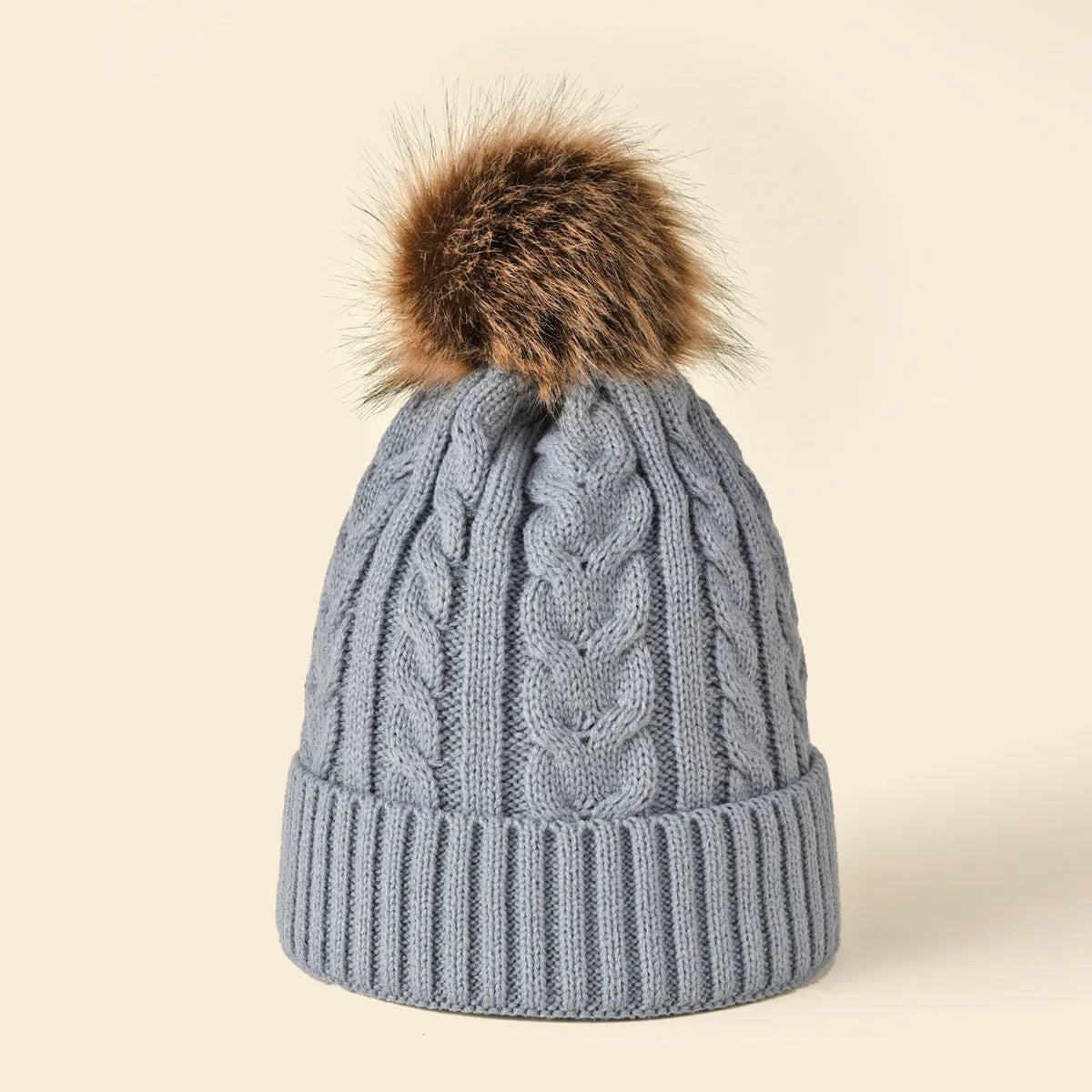 Soft Fuzzy Winter Beanie for Ladies - VogeLuxe
