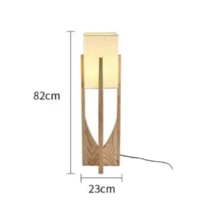 Rustic Wood LED Hanging Light with Standard Socket
