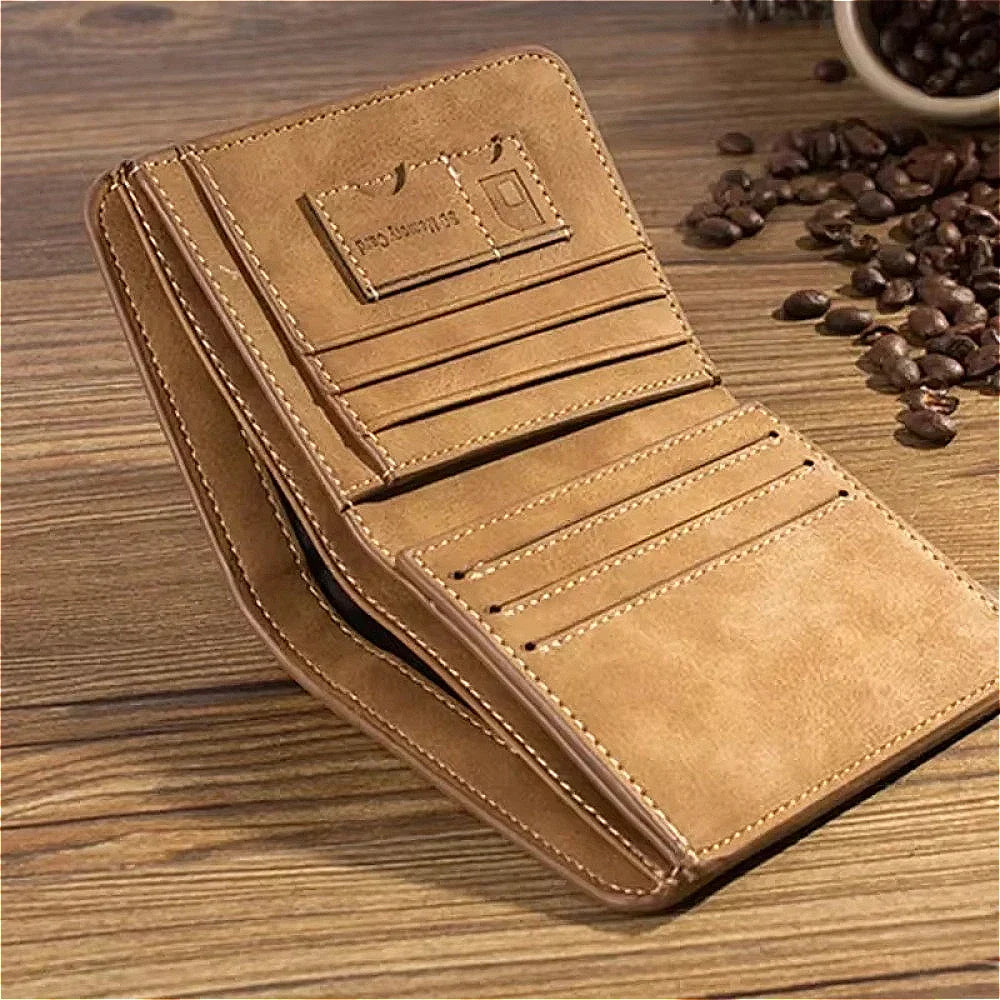 Leather Classic Men's Money Wallet - BritishElegance