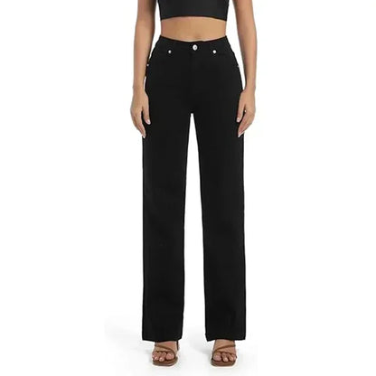 Comfortable Fit White Skinny Straight Jeans