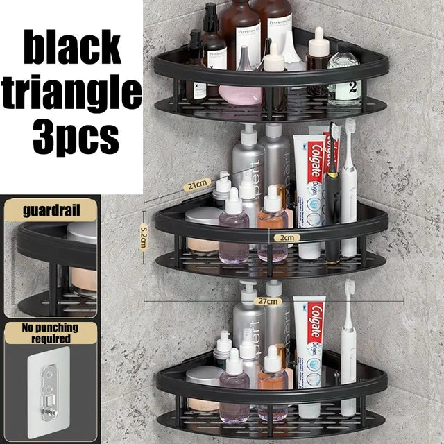 Sturdy Bathroom Storage Shelf