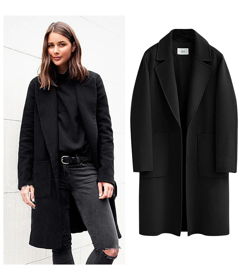 Elegant Waterproof Women's Trench Coat - VogeLuxe