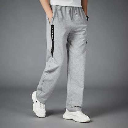 Comfortable Mens Athletic Stripe Jogger Pants