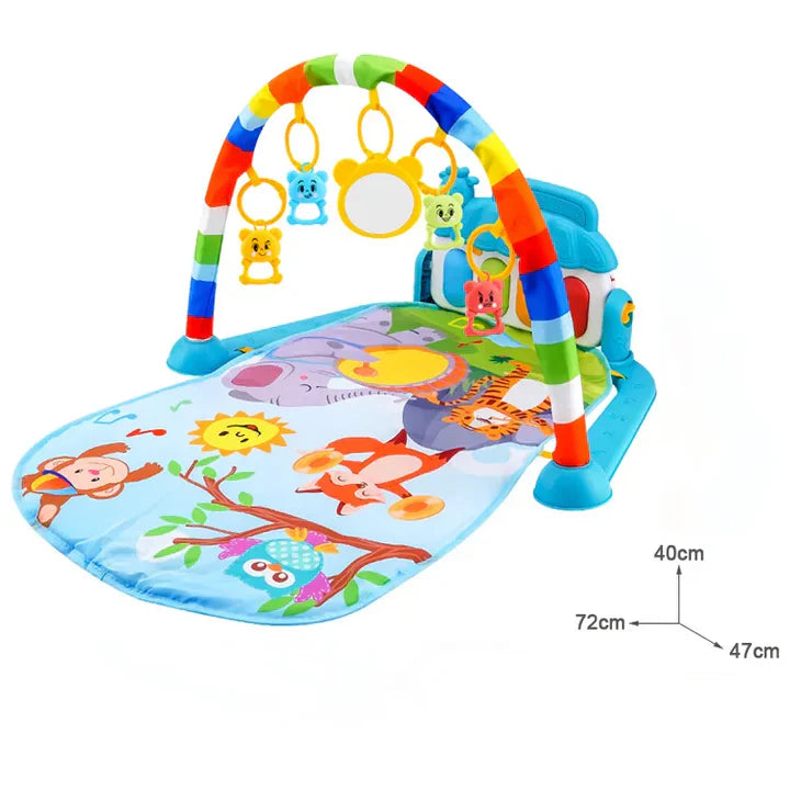 Fun Baby Playmat with Music and Toys