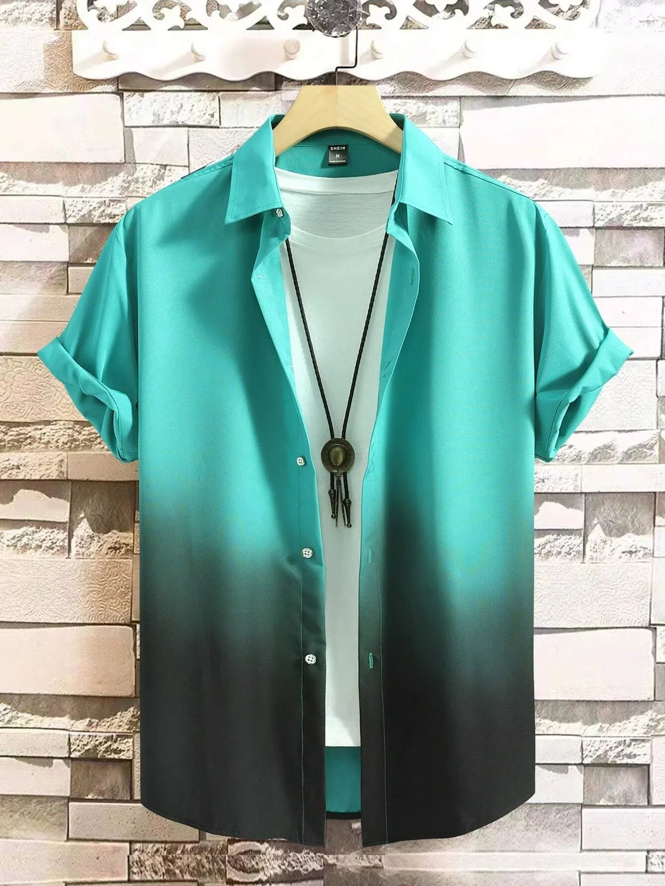 Trendy Colorful Short Sleeve Graphic Tee