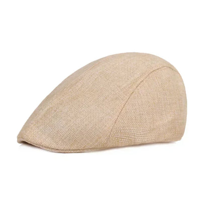 Classic Wool Newsboy Cap - Traditional Unisex Hat