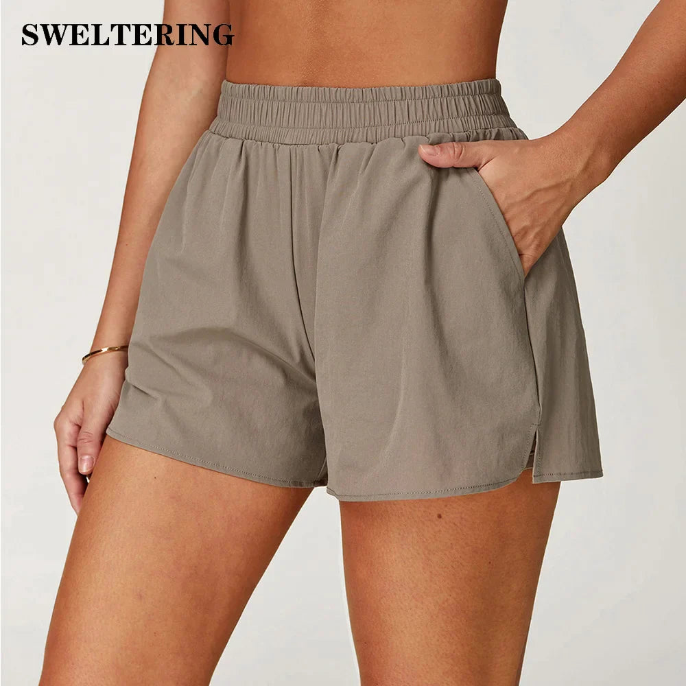 Slimming Fitness Yoga Shorts - VogeLuxe