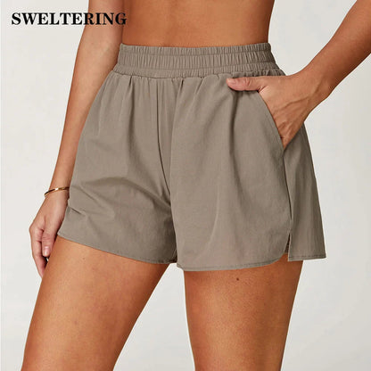 Slimming Fitness Yoga Shorts - VogeLuxe