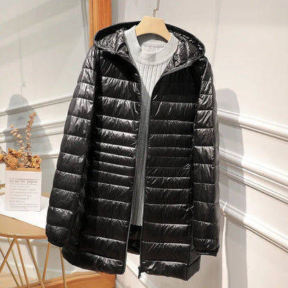 Ladies' Insulated Down Parka with Free Travel Bag