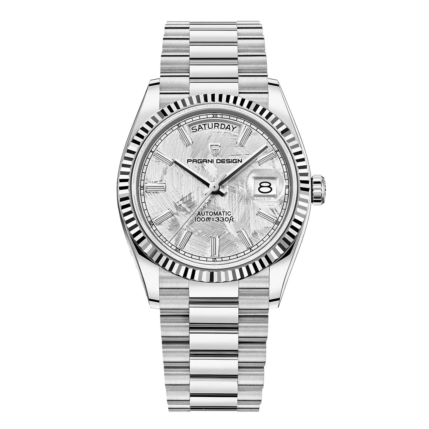 Premium Automatic Stainless Steel Men's Watch With Date