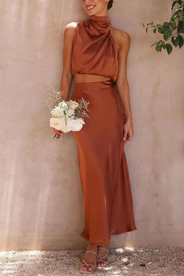 Ladies Elegant 2 Piece Summer Dress Set