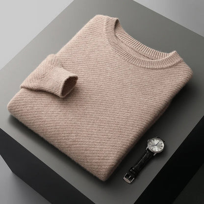 Classic Fit Men's Crew Neck Jumper