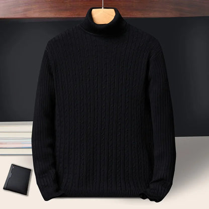 Classic Pattern Crew Neck Sweater