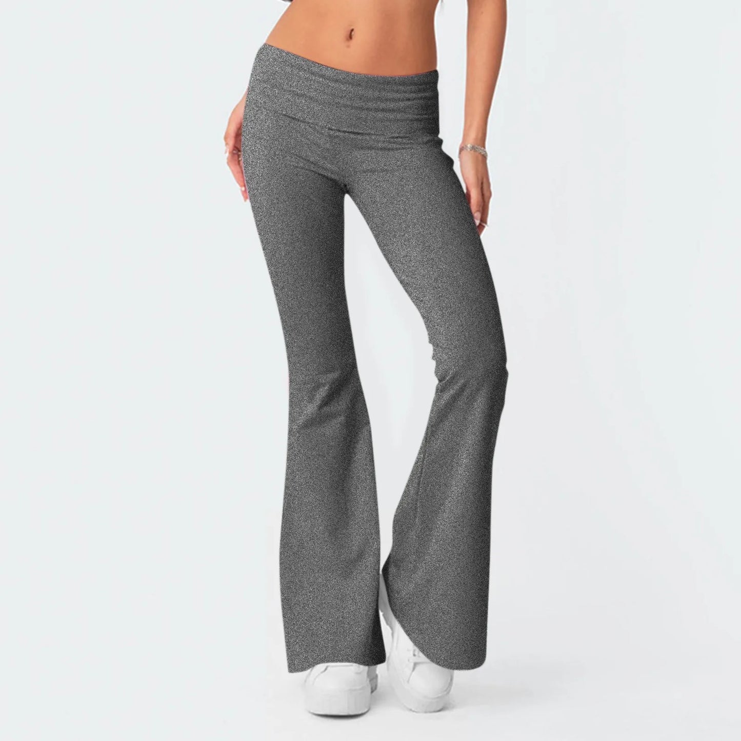 Comfortable Flared Leg Yoga Pants for Women
