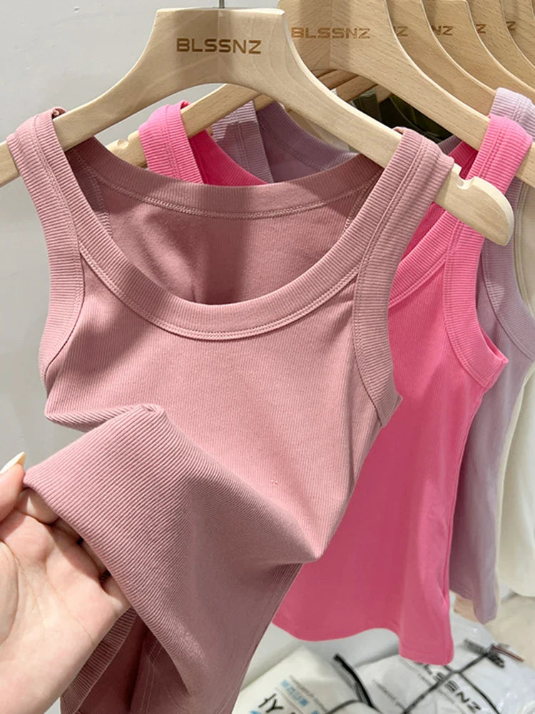 Comfortable Women's Summer Tank Top – Breathable Fit Cami - VogeLuxe