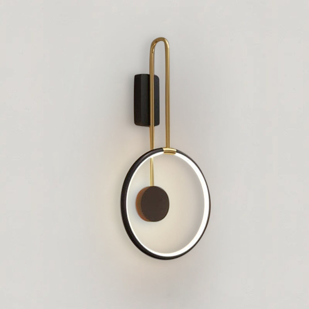 Round Modern Wall Light - VogeLuxe