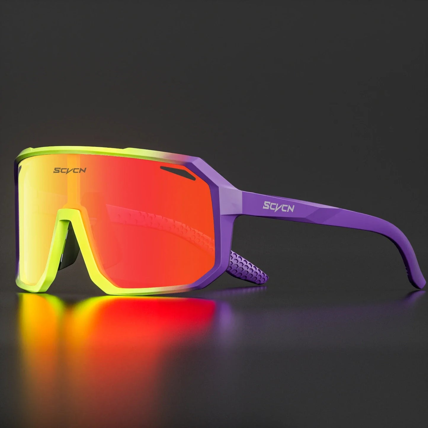 Men's Polarized Bike Sunglasses - Lightweight Athletic Shades