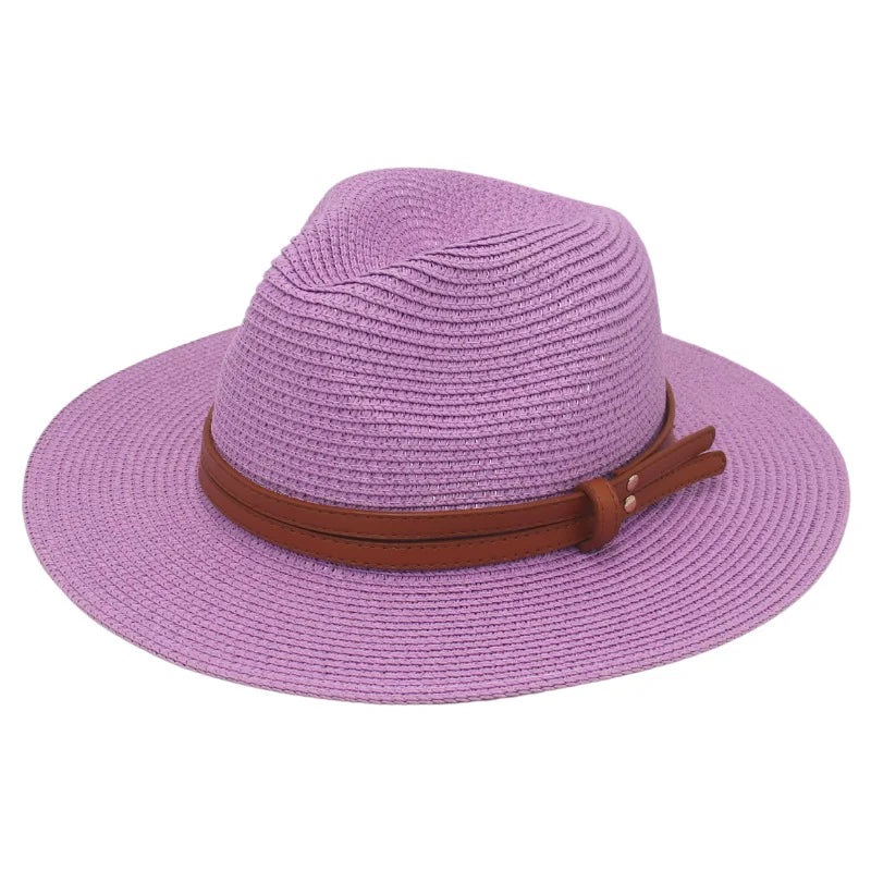 Lightweight Natural Fiber Summer Sun Hat