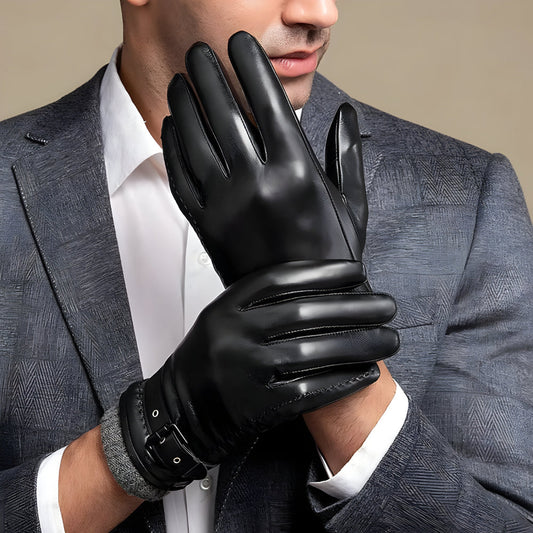Warm Insulated Touchscreen Gloves for Men Driving - VogeLuxe
