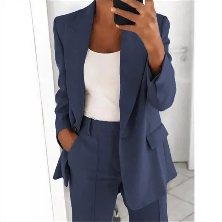 Comfortable Fit Women's Office Blazer