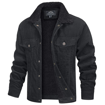 Rugged Mens Cotton Cord Jacket