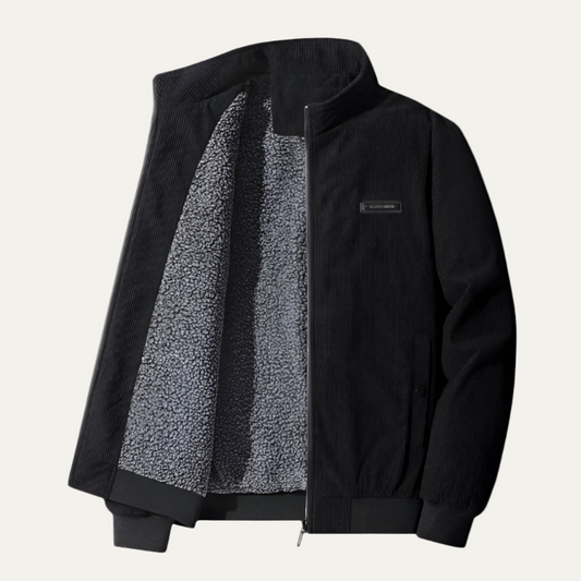 VogeLuxe | Men’s Textured Zip Up Sport Comfort Jacket