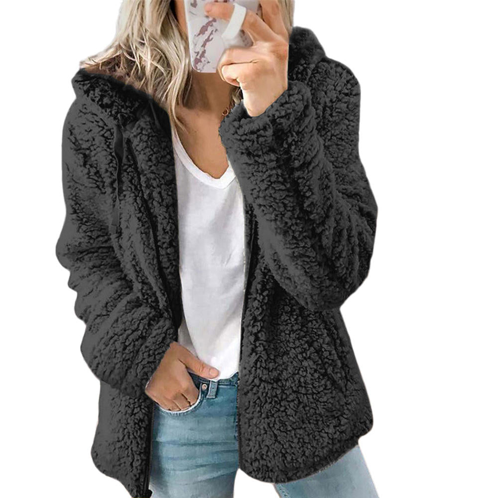 Donna Soft Warm Parka Jacket with Hood