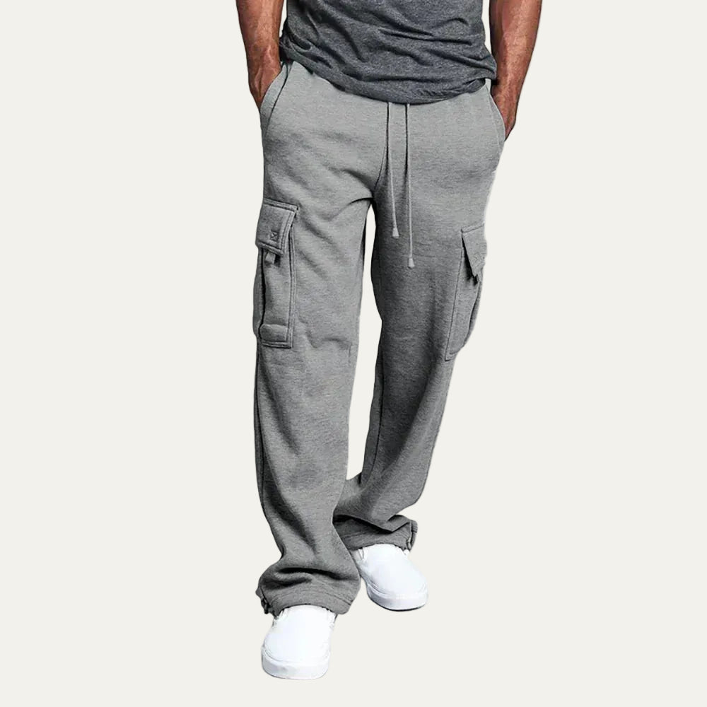 VogeLuxe | Men’s Relaxed Fit Cargo Sweatpants