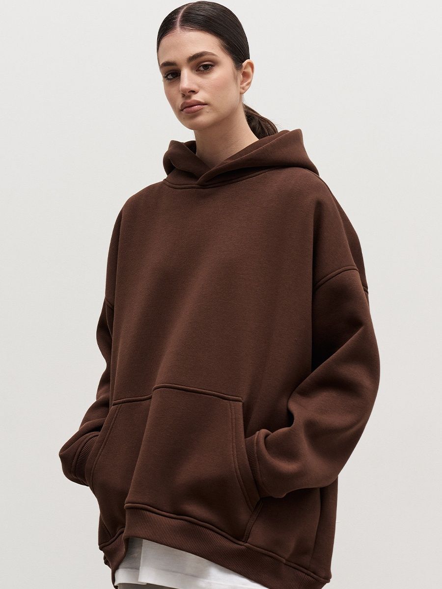 Soft Women's Large Hooded Sweatshirt with Pocket