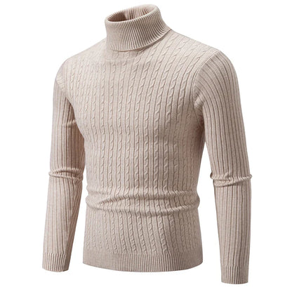Men's Warm Crew Neck Knit Sweater