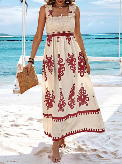 Lauren | Chic Floral Maxi Dress - Soft Premium Material