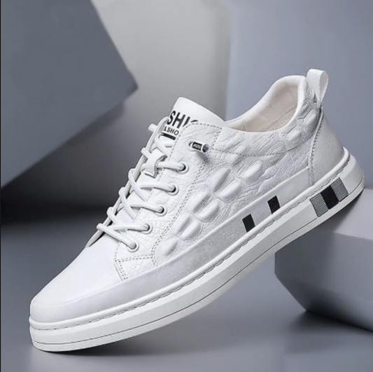 Classic Leather Casual Shoes - VogeLuxe