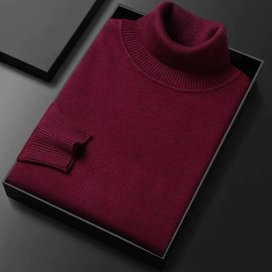 Classic Men's Turtleneck Sweater