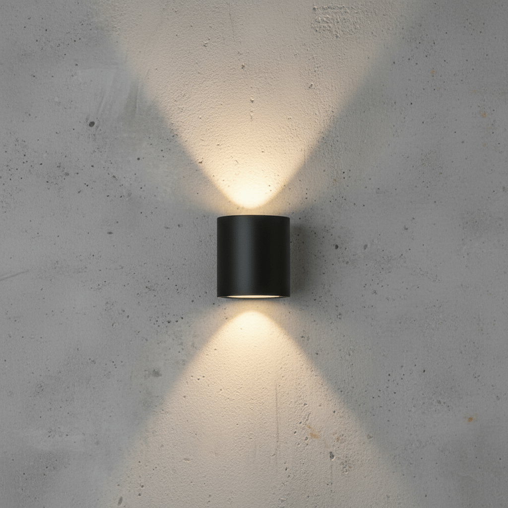 Durable Outdoor LED Wall Lamp Energy Saving Aluminium - VogeLuxe