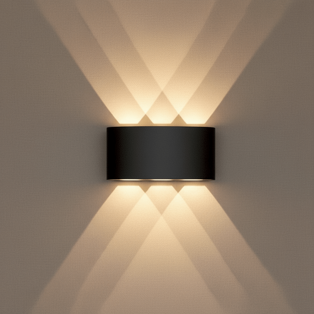 Durable Outdoor LED Wall Lamp Energy Saving Aluminium