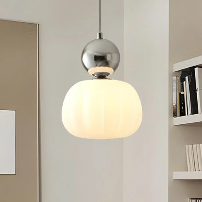 Vintage Pendant Lamp | Creamy White Shade