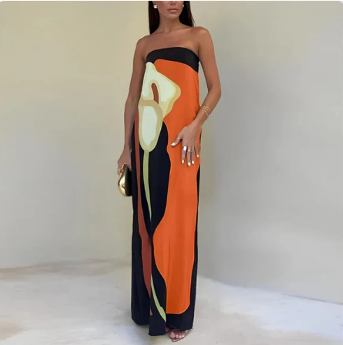 Chic Ladies Summer Maxi Dress