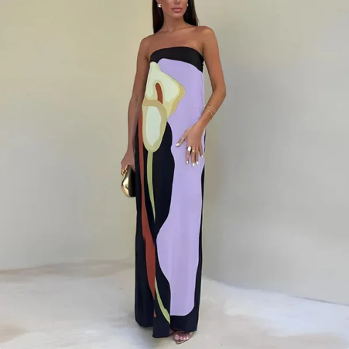Chic Ladies Summer Maxi Dress
