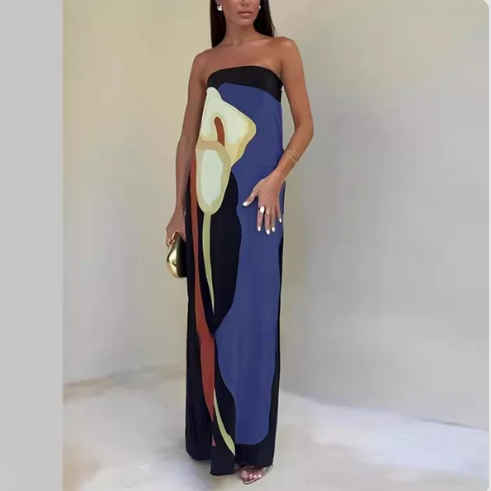 Chic Ladies Summer Maxi Dress