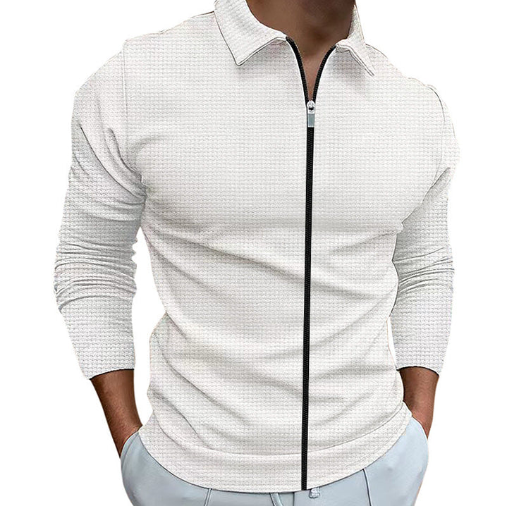 Stylish Zip-Up Casual Shirt for Men