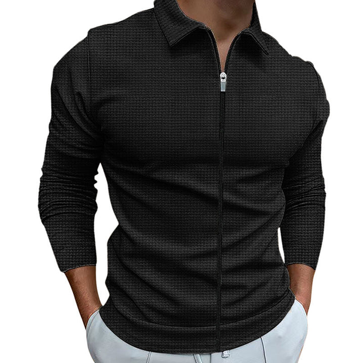 Stylish Zip-Up Casual Shirt for Men
