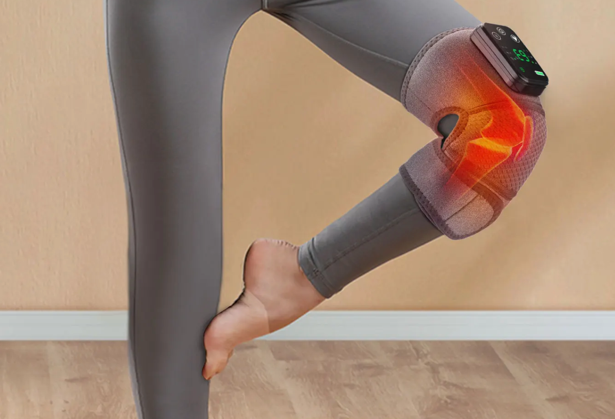 Therapeutic Knee and Shoulder Support Wrap with Heat Massage
