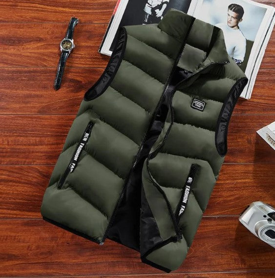 Warm Men's Down Gilet Jacket