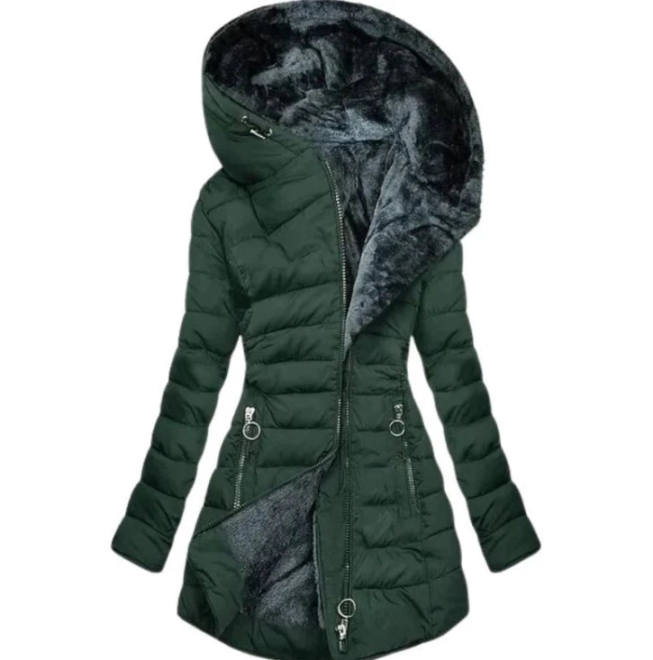 Lana Donna Parka Inverno Caldo