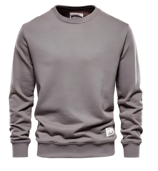 Cozy Winter Crew Neck Sweater for Men