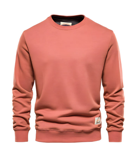 Cozy Winter Crew Neck Sweater for Men
